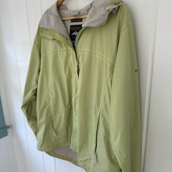Light Green Rain Jacket - Picture 1 of 4